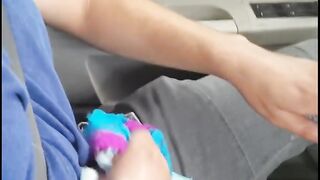 Car Ride Pussy Tease