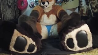 Soft Fuzzy Furry Feet