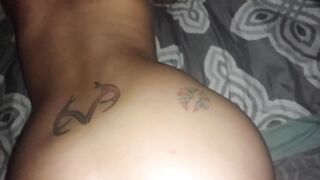 Real Couple Slow Motion Wife Takes Cock Doggy Style Close up