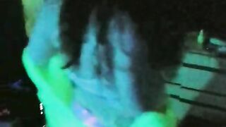 Black Light Blowjob Tease