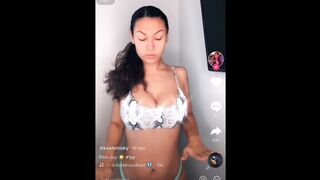 Sexy Busty Teen Kaelani Skye Tiktok Compilation #2