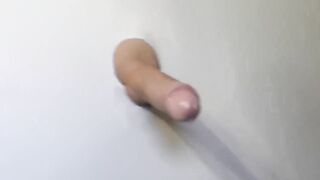 Glory Hole Teen with Creampie in Pussy