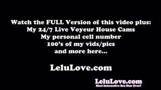 She COVERS her Hair & Body in LOTS of Oil then Sucks YOUR Dick and Takes POV Facial - Lelu Love