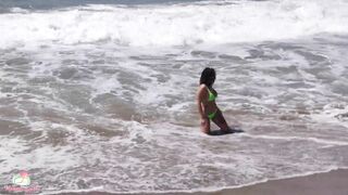 Flashing at the Beach