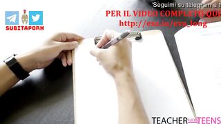 PROF SE ME LO SUCCHI GIURO CHE STUDIO (SOTTOTITOLATO IN ITALIANO)