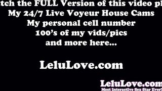 Amateur pornstar showing behind the scenes of her real life & porn life in video log of sex fun & cock & roll - Lelu Love