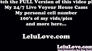 Leather Latex Babe Sucks Deepthroats & Strokes your Cock to Big POV Cumshot Orgasm - Lelu Love