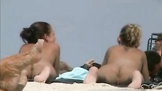 Sexy spanish beach girl cameltoe big tit video