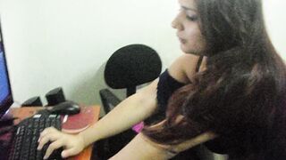 In my Chat Cumlouder, Skype, Cumlouder, Latina, Cachonda, Private, Masturbating, Exciting, Guarra