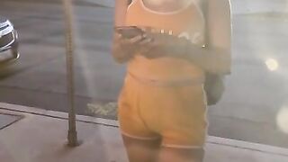 Sexy Latina Escort in Booty Shorts