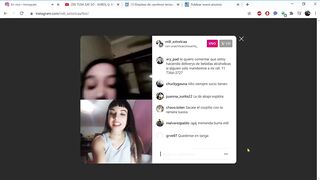 vivo de chicas por instagram mostrando el culo