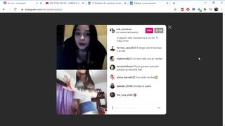 vivo de chicas por instagram mostrando el culo