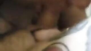 Dirty wife gagging on dick