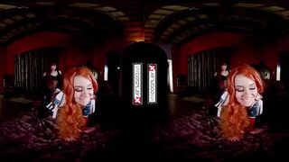 VRCosplayX.com Yen And Triss Enjoy Lesbian Session In Witcher XXX