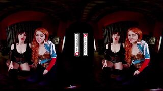 VRCosplayX.com Yen And Triss Enjoy Lesbian Session In Witcher XXX