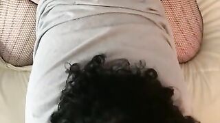 POV Amateur Blowjob - Slimthick Babygirl taking Care of Daddy