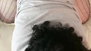 POV Amateur Blowjob - Slimthick Babygirl taking Care of Daddy