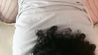 POV Amateur Blowjob - Slimthick Babygirl taking Care of Daddy