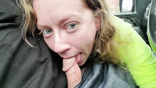 Playful Hot Teen Sarah Evans gives Blowjob in Busy Parking Lot. Follow her on OnlyFans and Twitter