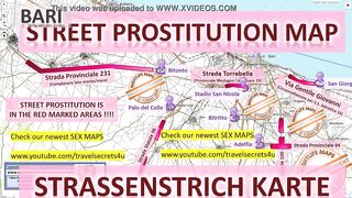 Bari, Italy, Italia, Italien, Sex Map, Street Prostitution Map, Massage Parlours, Brothels, Whores, Escort, Callgirls, Bordell, Freelancer, Streetworker, Prostitutes, Blowjob, Teen