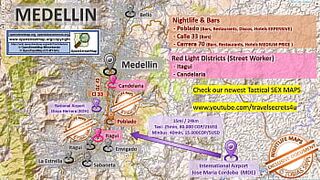 Medellin, Colombia, Sex Map, Street Prostitution Map, Massage Parlours, Brothels, Whores, Escort, Callgirls, Bordell, Freelancer, Streetworker, Prostitutes