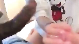 Cheating Wife Sucks Dick while She’s Home alone