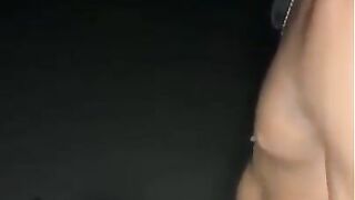 PUBLIC FUCK BBC IN ROADSIDE BY HORNY COUPLE ON SNAPCHAT