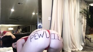 Subscribe to PewDiePie Twerking and Stripping Full Bitch Lasagna Version