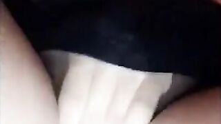 VERY HOT PETITE BLONDE ON SNAPCHAT MASTURBATING SHAVED PUSSY