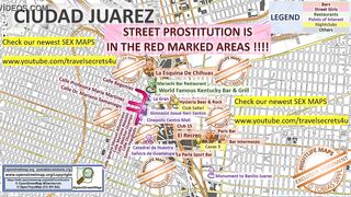 Ciudad Juarez, Mexico, Sex Map, Street Prostitution Map, Massage Parlours, Brothels, Whores, Escort, Callgirls, Bordell, Freelancer, Streetworker, Prostitutes