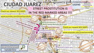 Ciudad Juarez, Mexico, Sex Map, Street Prostitution Map, Massage Parlours, Brothels, Whores, Escort, Callgirls, Bordell, Freelancer, Streetworker, Prostitutes