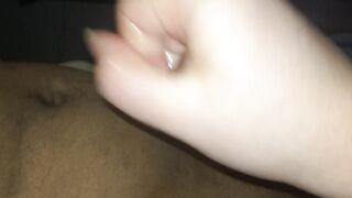 Teen Stepsister makes BBC Cum before Bed