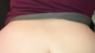 PAWG Wife Twerks Big Booty on Husbands Cock