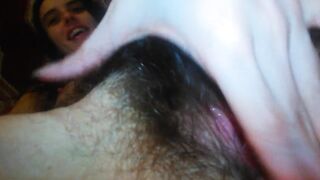 Hot PinkMoonLust Pretty Hairy Pink Pussy Spread Clit Clitoris Pubic Hair Tease Onlyfans