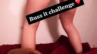 Tiktok: Buss it Challenge Porn Version. Honey_Birdette