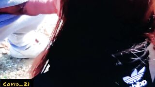 THE CONSOLIDATED SISTER TAKED INTO THE MOUTH FROM ANOTHER. Cum on the Sponge, Swallowed Cum. POV FIT