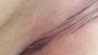 Upclose Vibrator Pussy Masturbation