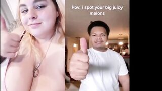 Huge tits on tiktok, compilation