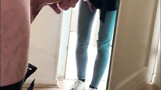 hidden cam caught by my neighbor jerking me off