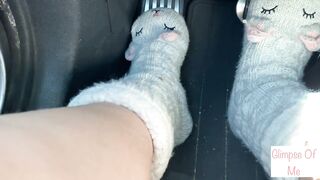 Driving in Slipper Socks (muted) - Glimpseofme