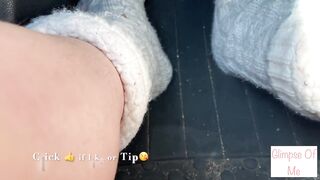 Driving in Slipper Socks (muted) - Glimpseofme