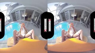 VR Porn Cosplay Step Sister 5th Element POV and 69 Blowjob VR CosplayX