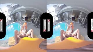 VR Porn Cosplay Step Sister 5th Element POV and 69 Blowjob VR CosplayX