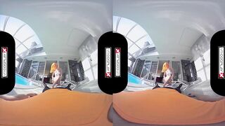 VR Porn Cosplay Step Sister 5th Element POV and 69 Blowjob VR CosplayX