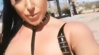 Angela White huge bouncing Tits compilation