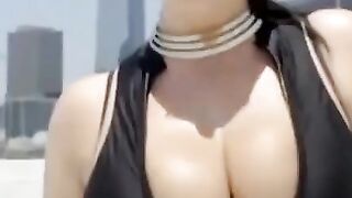 Angela White huge bouncing Tits compilation