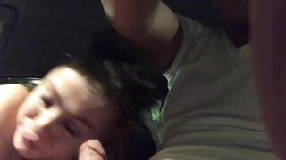 Juicy Jinx Sucks Cock in Car