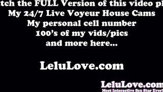 Homemade live cam babe ranting & raving til she gets sneaky voyeur cumshot & wonders where it CAME from?? :) - Lelu Love