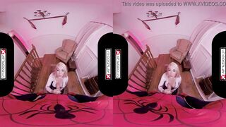 VRCosplayX.com Spider Gwen Blowing Your Mind With Her Mouth And Pussy VRPorn