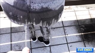 EVA ENGEL: I Pee in my new Jeans! Wet and Messy!